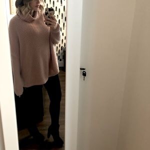 Blush Doe&Rae thick knit sweater